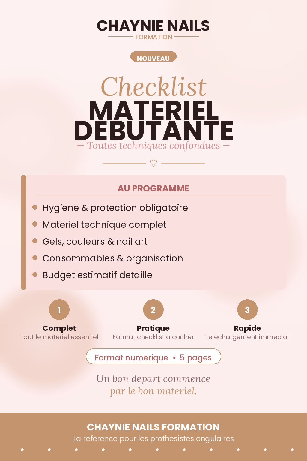 Le matériel essentiel pour démarrer en prothésie ongulaire