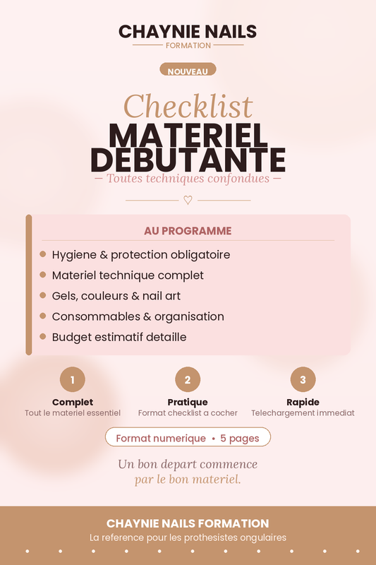 Le matériel essentiel pour démarrer en prothésie ongulaire